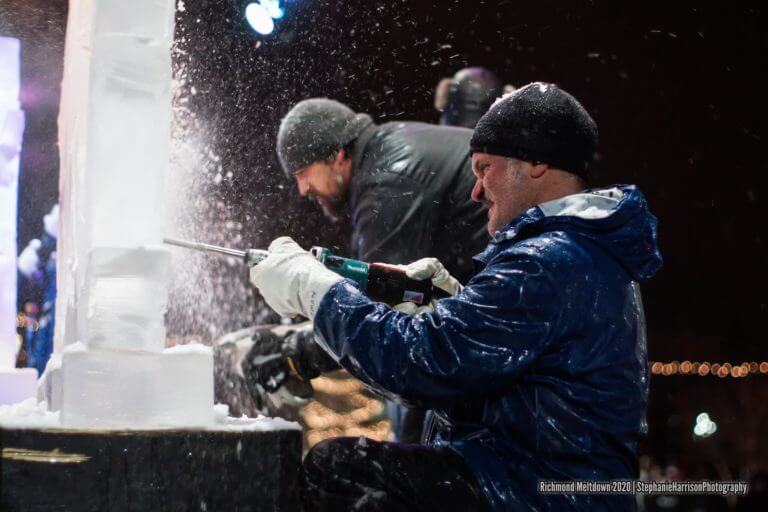 meltdown throwdown ice carving competition